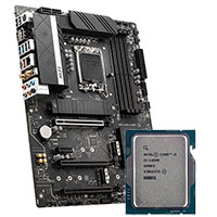 Intel Core i5 14500 2.6 GHz Processor + MSI PRO Z690-A WIFI Intel Motherboard