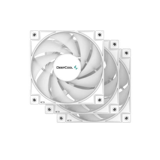 DeepCool FT120 3 in 1 Case Fan - White (R-FT12-WHWPN3-G)