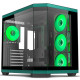 Ant Esports Crystal X11 Mid-Tower High End Gaming Cabinet  Black