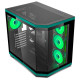 Ant Esports Crystal X11 Mid-Tower High End Gaming Cabinet  Black