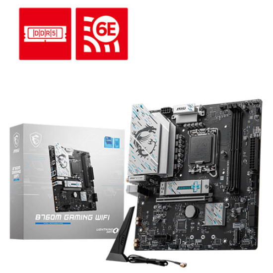 MSI B760M GAMING WIFI DDR5 Intel Motherboard