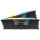 Corsair Vengeance RGB 64GB (32GBX2) DDR5 6000MHz CL40 Memory Kit Black (CMH64GX5M2B6000Z40)