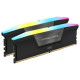 Corsair Vengeance RGB 64GB (32GBX2) DDR5 6000MHz CL40 Memory Kit Black (CMH64GX5M2B6000Z40)