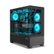 Ant Esports Crystal Z3 Mid-Tower Gaming Cabinet Black