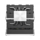 Montech METAL DT24 PREMIUM 120mm Dual Tower High Performance ARGB CPU Cooler