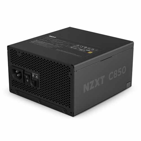 NZXT 850 Watt 80 PLUS Gold Fully Modular ATX 3.1 PSU Black (PA-8G2BB-UK)