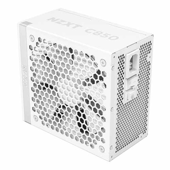 NZXT 850 Watt 80 PLUS Gold Fully Modular ATX 3.1 PSU White (PA-8G2BW-UK)