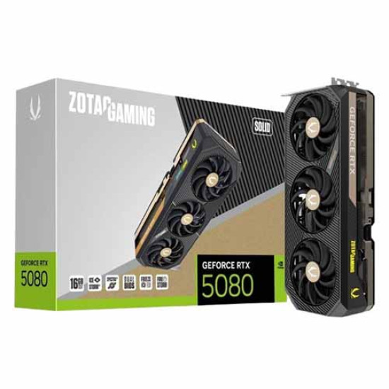 Zotac GAMING GeForce RTX 5080 SOLID 16GB GDDR7 (ZT-B50800D-10P)