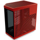 HYTE Y70 touch Infinite Dual Chamber ATX Mid tower Modern Aesthetic Case Red Black (CS-HYTE-Y70TI-RB)