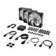 Corsair iCUE LINK RX120 MAX RGB 120mm PWM Thick Fans Starter Kit Black (CO-9051034-WW)