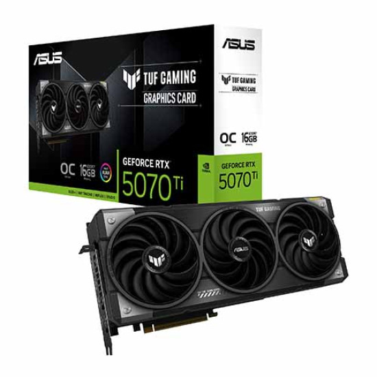 Asus TUF Gaming GeForce RTX 5070 Ti 16GB GDDR7 OC Edition (TUF-RTX5070 TI-O16G)