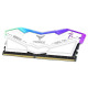 Teamgroup Delta RGB DDR5 32GB (1X 32GB) 5200Mhz CL40 Desktop Memory White (FF4D532G5200HC40C01)