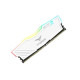 Teamgroup T-Force Delta RGB 16GB (16GBx1) DDR4 3200Mhz CL16 Desktop RAM White (TF4D416G3200HC16F01)