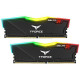 Teamgroup T-Force Delta RGB 32GB (16GBx2) DDR4 3600MHz Ram-Black (TF3D432G3600HC18JDC01)