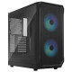 Fractal Design Focus 2 RGB Black TG Clear Tint Mid Tower Cabinet (FD-C-FOC2A-03)