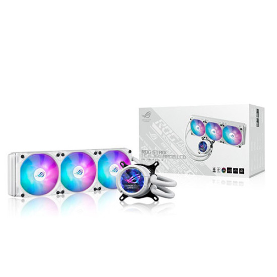 Asus ROG STRIX LC III 360 ARGB LCD White Edition AIO CPU Liquid Cooler