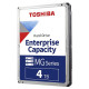 Toshiba 4TB 3.5inch SATA Enterprise HDD (MG08ADA400E)