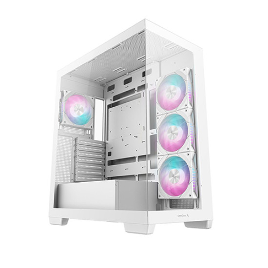 Deepcool CG580 4F Single Chamber ATX Case White (R-CG580-WHADA4-G-1)