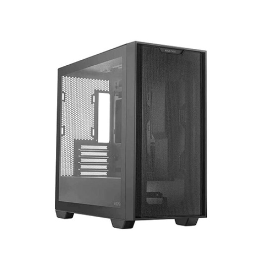 Asus A21 Micro ATX Mid Tower Cabinet Black (A21-BLK-NO-FAN)