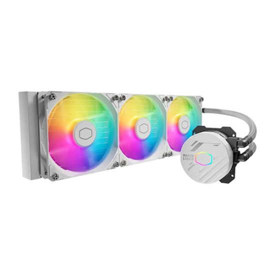 Cooler Master MasterLiquid 360L Core ARGB White CPU Liquid Cooler (MLW-D36M-A18PZ-RW)