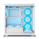 Ant Esports Crystal X7 ATX Computer Case with Type C White