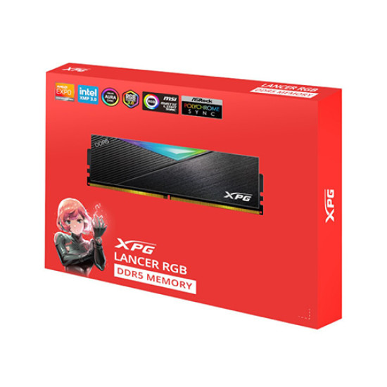 Adata XPG Lancer RGB 32GB (16GBX2) DDR5 6000MHz (AX5U6000C3016G-DCLARBK)