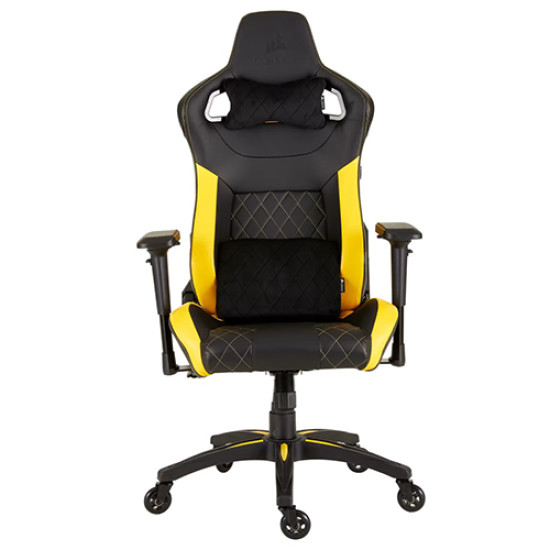 Corsair T1 RACE 2018 Gaming Chair Black Yellow (CF-9010015-WW)