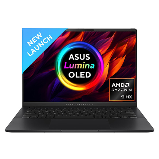 Asus Vivobook S 14 OLED M5406WA-PP961WS 14 inch Laptop (AMD AI9 HX370 Strixpoint 12C , 24GB LPDDR5X,  512GB SSD,  RGB Backlit KB, Win 11 Home, MS Office)