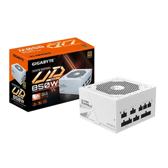 Gigabyte GP-UD850GM PG5W 850W 80 PLUS Gold Certified White Edition PSU