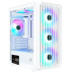 Ant Esports 205 Mini 6F Mid-Tower Computer Case White