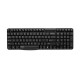 Rapoo Wireless Keyboard E1050 - Black