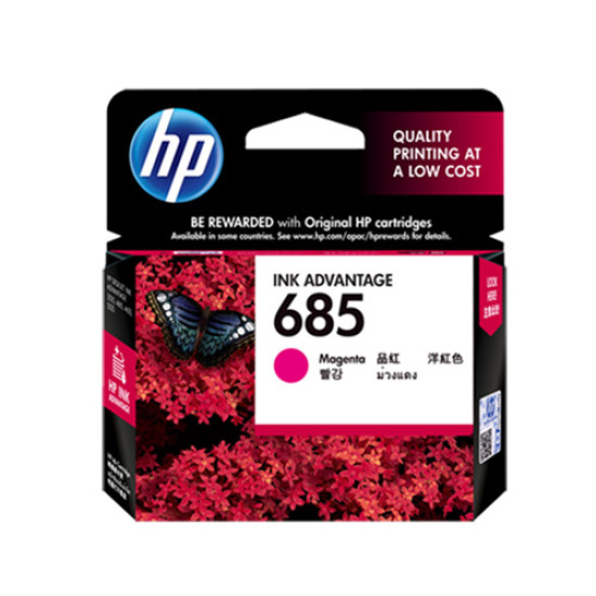 HP 685 Magenta Ink Cartridge (CZ123AA)