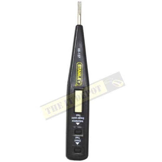 Stanley Digital Voltage Tester 66-137 (Yellow and Black)