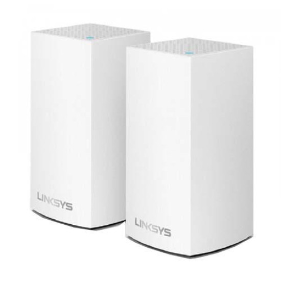 Linksys Velop Intelligent Mesh WiFi System 2-Pack White - AC2600 (WHW0102-AH)