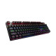 Rapoo V500Pro Backlit Mechanical Gaming Keyboard - Black