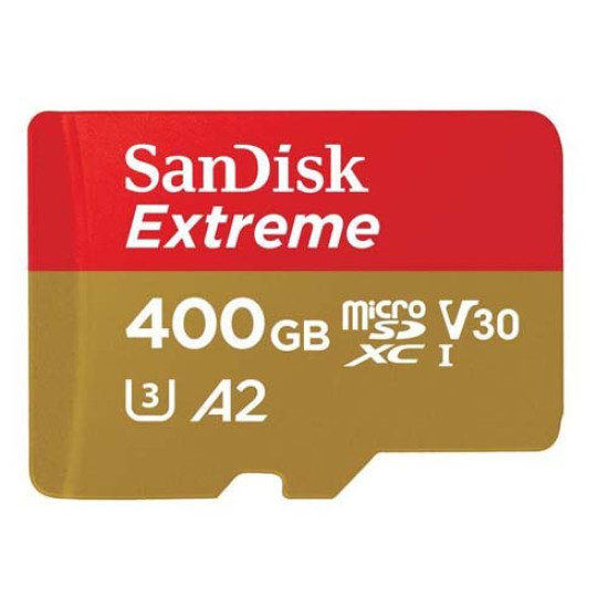 SanDisk Extreme 400GB MicroSD UHS-I Card (SDSQXA1-400G-GN6MA)