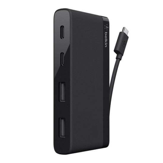 Belkin USB-C 4-Port Mini Hub F4U090BTBLK