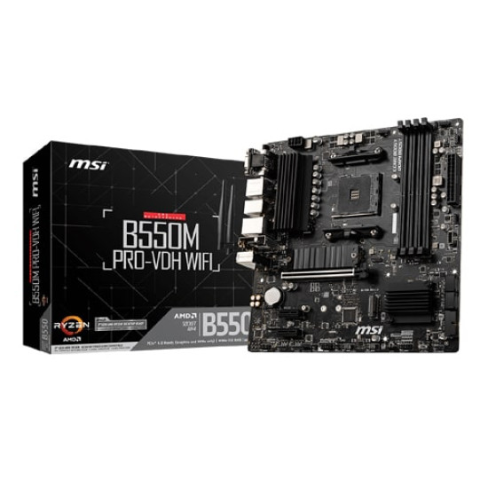 MSI B550M PRO-VDH WIFI AMD Motherboard