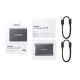 Samsung T7 500GB Portable Solid State Drive - Black (MU-PC500T-WW)