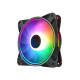 Deepcool CF120 PLUS 120MM Addressable RGB LED Fan - 3 IN 1 Pack (DP-F12-AR-CF120P-3P)