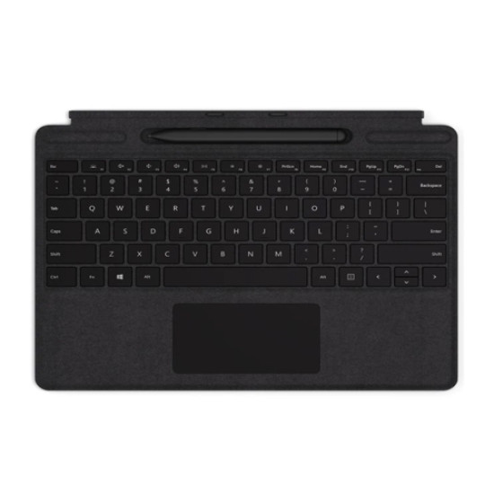 Microsoft Surface Pro X Signature Keyboard with Slim Pen - Black (QJV-00015)