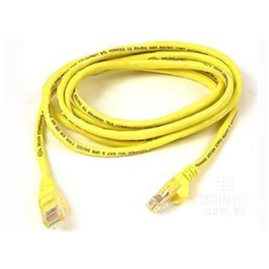 D-Link CAT6 Networing Cable UTP - 1meter - Yellow (NCB-C6UYELR1-1)