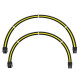 Ant Esports MODPRO Sleeve Cable Kit 30 CM Extension Cable (Yellow â€“ Black)