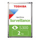 Toshiba S300 2TB SATA Surveillance Hard Drive (HDWT720UZSVA)