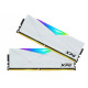 Adata XPG Spectrix D50 16GB (8GBx2) 3200MHZ White DDR4 RGB Ram (AX4U32008G16A-DW50)