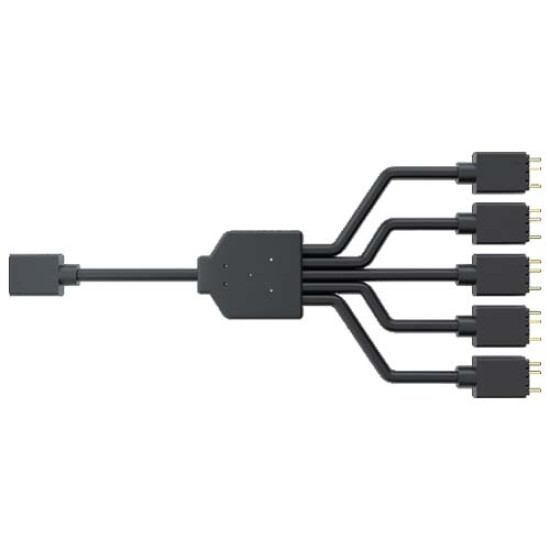 Cooler Master ARGB 1-to-5 Splitter Cable (MFX-AWHN-1NNN5-R1)