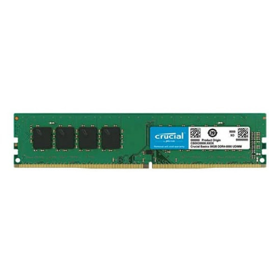 Crucial Basics 8GB DDR4 2666MHz Desktop Memory (CB8GU2666)