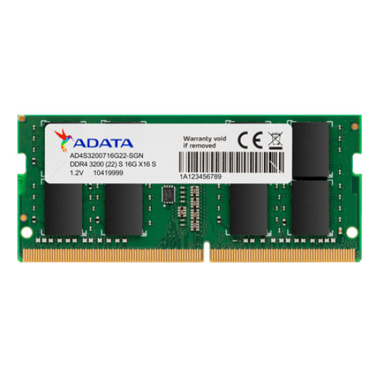 Adata Premier 32GB DDR4 3200 SO-DIMM Memory (AD4S320032G22-RGN)