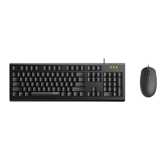 Rapoo X120Pro Wired Keyboard and Mouse Combo