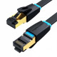 Vention Flat Cat.8 Patch Cable 0.5M Black (IKCBD)